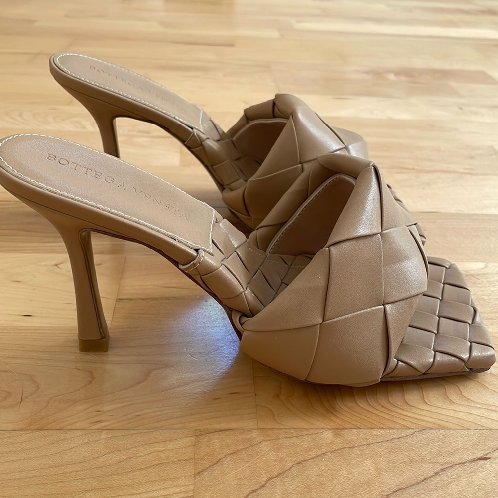 Bottega Veneta New Padded high mules -size 39